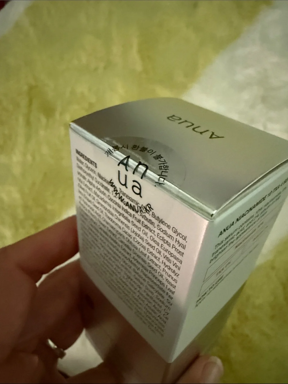 Anua 10+ Niacinamide 10% + TXA 4% Serum – Silver Tone Brightening Serum